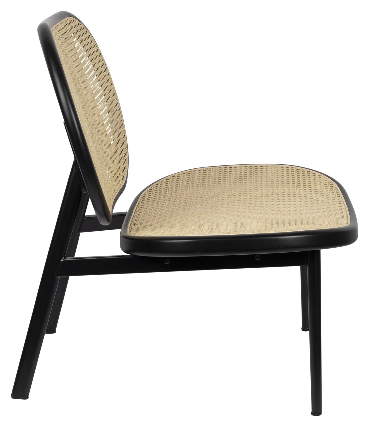 Spike Lounge Chair, Rattan/Beech