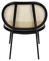 Spike Lounge Chair, Rattan/Beech