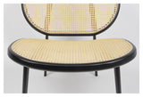 Spike Lounge Chair, Rattan/Beech