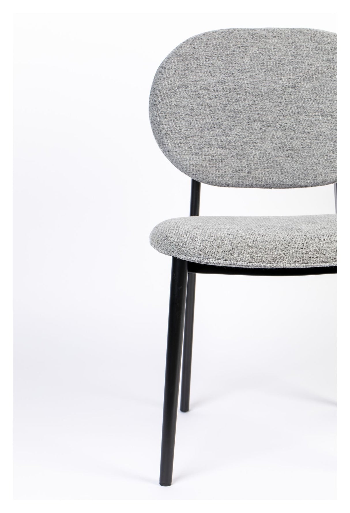 Zuiver Spike Dining Chair - Gray/Black