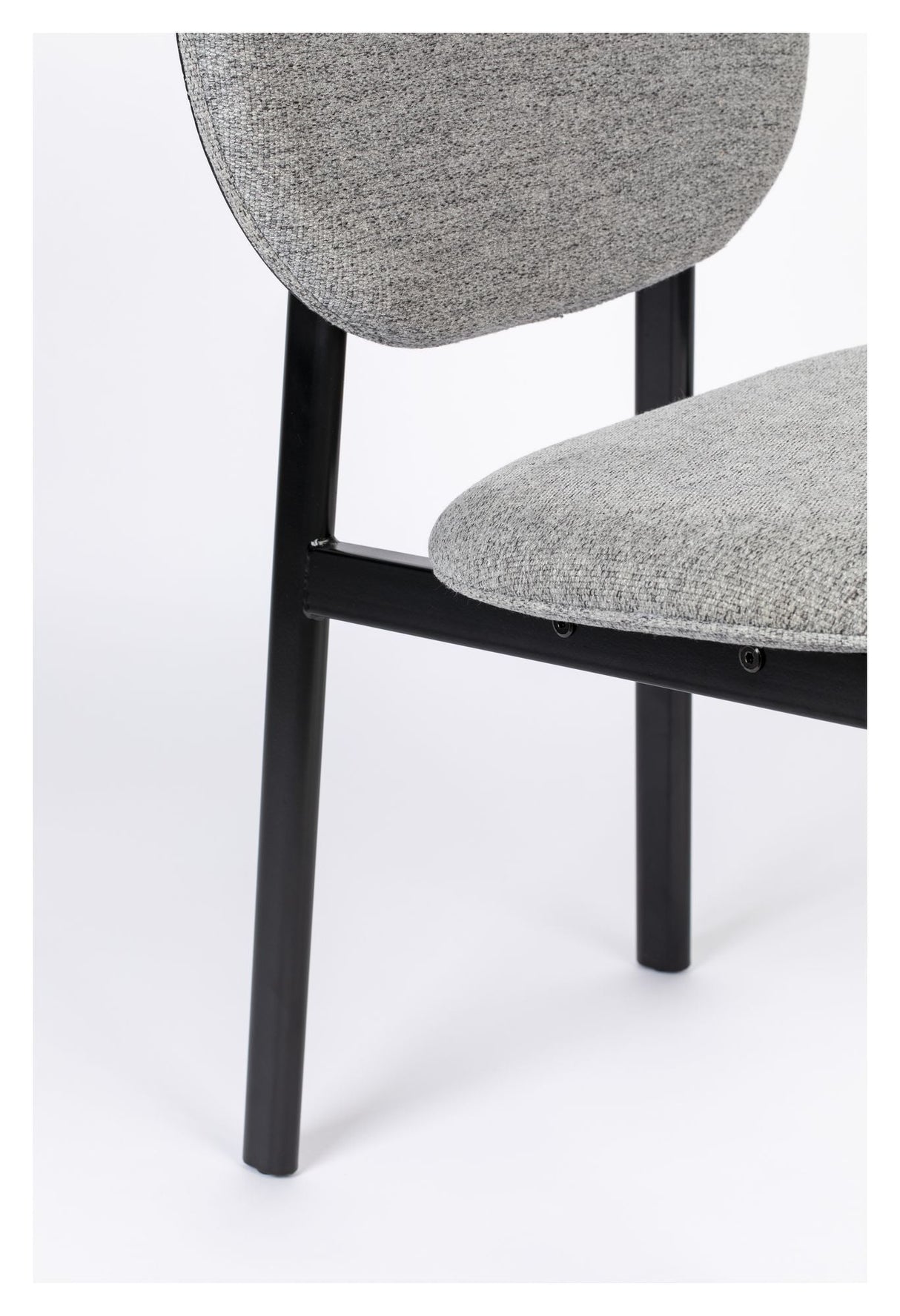 Zuiver Spike Dining Chair - Gray/Black