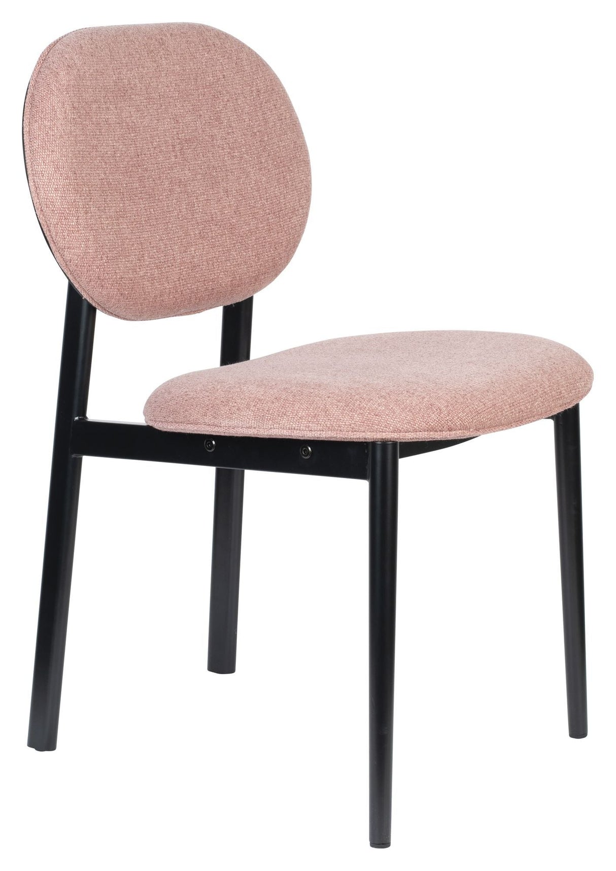 Zuiver Spike Dining Chair - Pink/Black