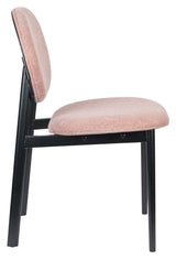 Zuiver Spike Dining Chair - Pink/Black