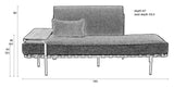 Zuiver Star Daybed - Gray