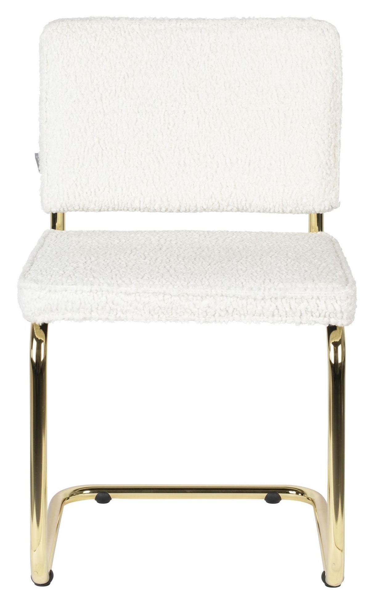 Zuiver Teddy Dining Chair - White Plush