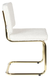 Zuiver Teddy Dining Chair - White Plush