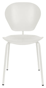 The Ocean Dining chair, Coconut Milk recycled plastic