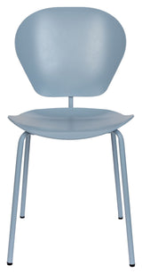 The Ocean Dining chair, Ocean Blue recycled plastic