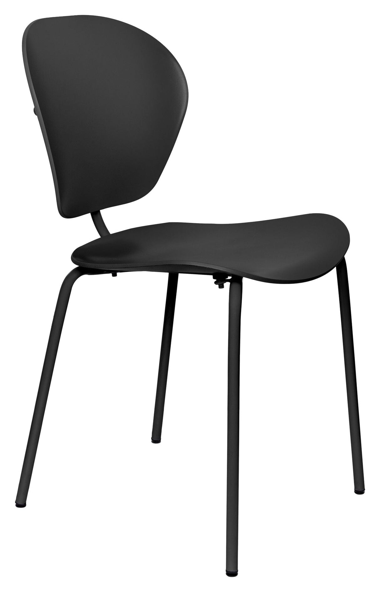 The Ocean Dining chair, Pirate Black recycled plastic