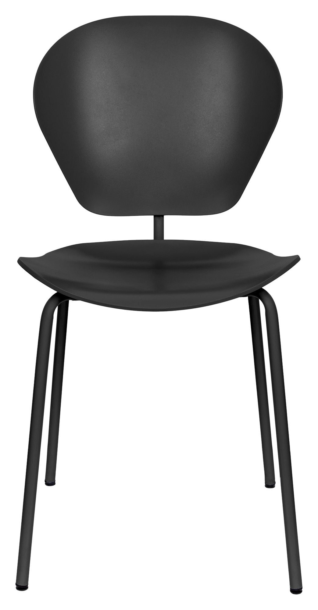 The Ocean Dining chair, Pirate Black recycled plastic