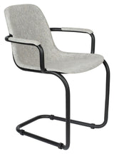 Zuiver Thirsty Dining chair with armrests - Ash