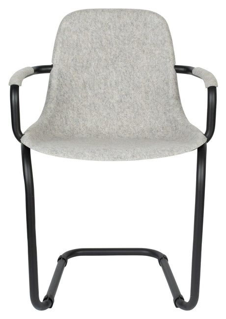 Zuiver Thirsty Dining chair with armrests - Ash