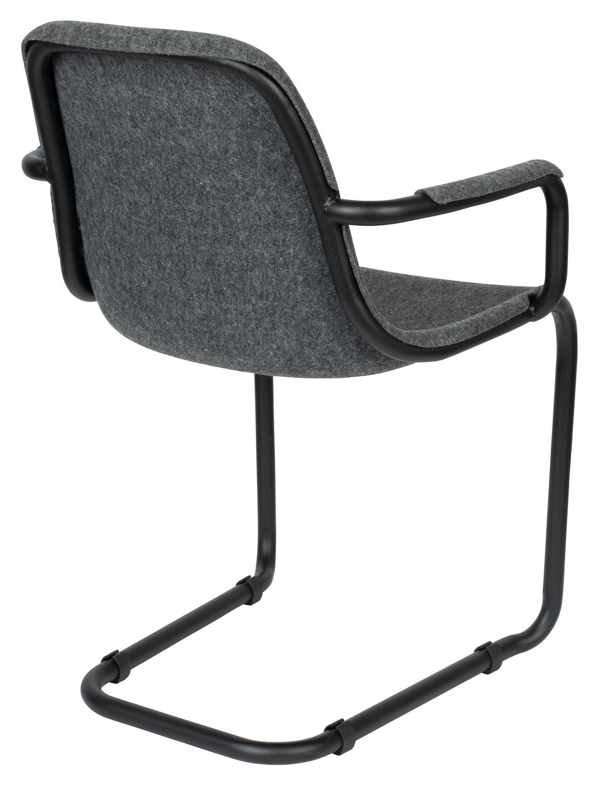 Zuiver Thirsty Dining chair with armrests - Graphite