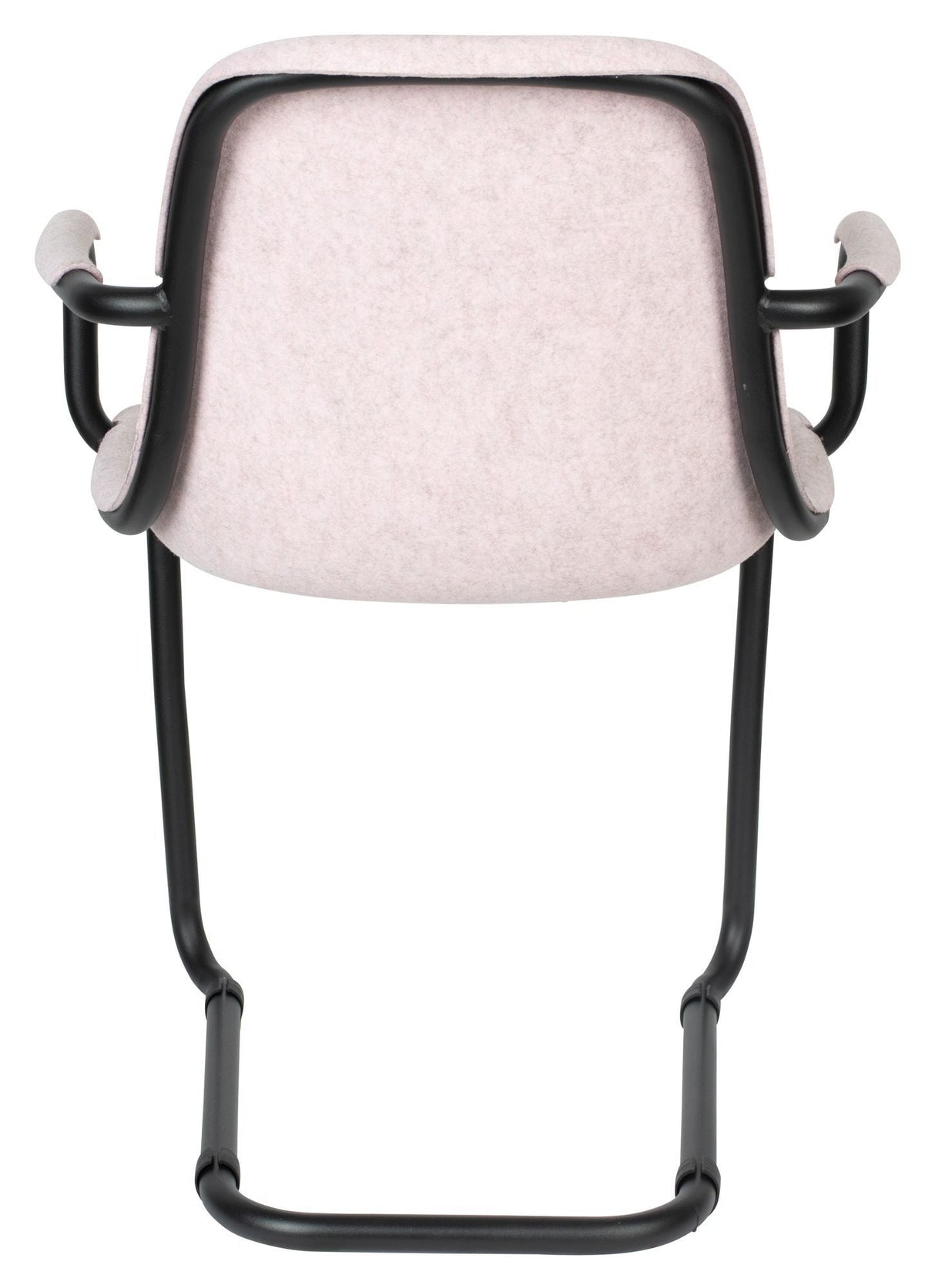 Zuiver Thirsty Dining chair with armrests - Soft Pink