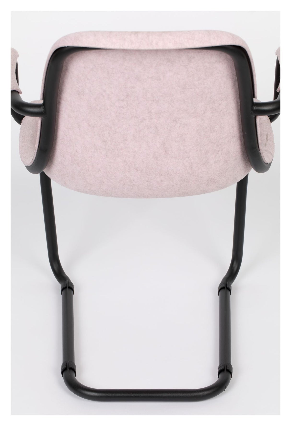 Zuiver Thirsty Dining chair with armrests - Soft Pink