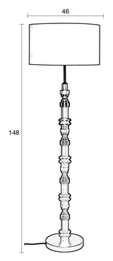 Totem Floor Lamp, Alu