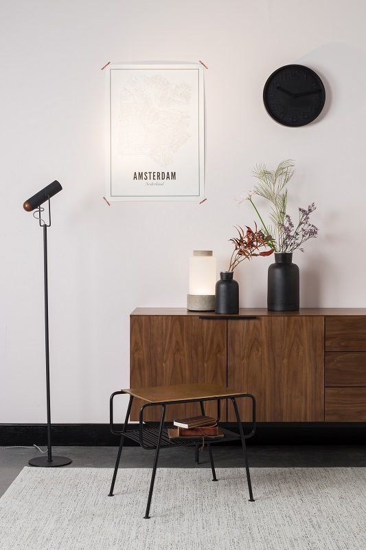 Zuiver Travis Sideboard in walnut colored veneer