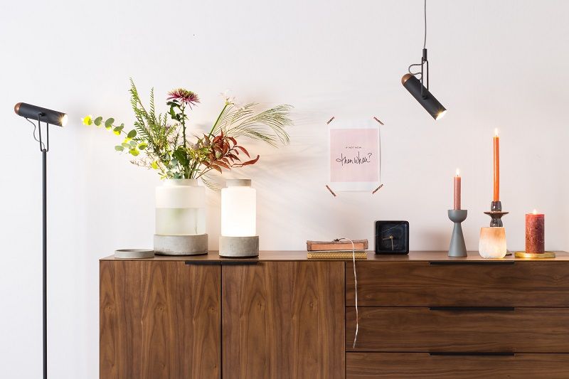 Zuiver Travis Sideboard in walnut colored veneer