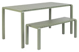 Zuiver Vondel Garden Bench - Green, 129,5x45