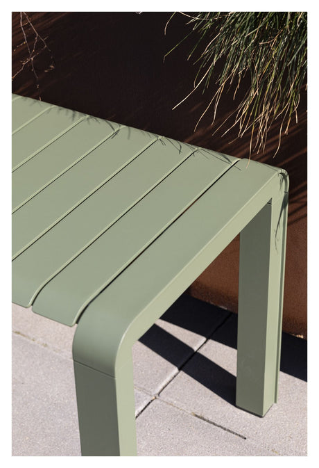 Zuiver Vondel Garden Bench - Green, 175x45