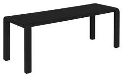 Zuiver Vondel Garden Bench - Black, 129,5x45