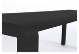 Zuiver Vondel Garden Bench - Black, 129,5x45