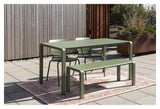 Zuiver Vondel Garden Table - Green, 168,5x87