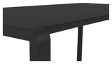 Zuiver Vondel Garden Table - Black, 168,5x87