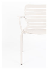 Zuiver Vondel Garden Chair with armrests - Clay