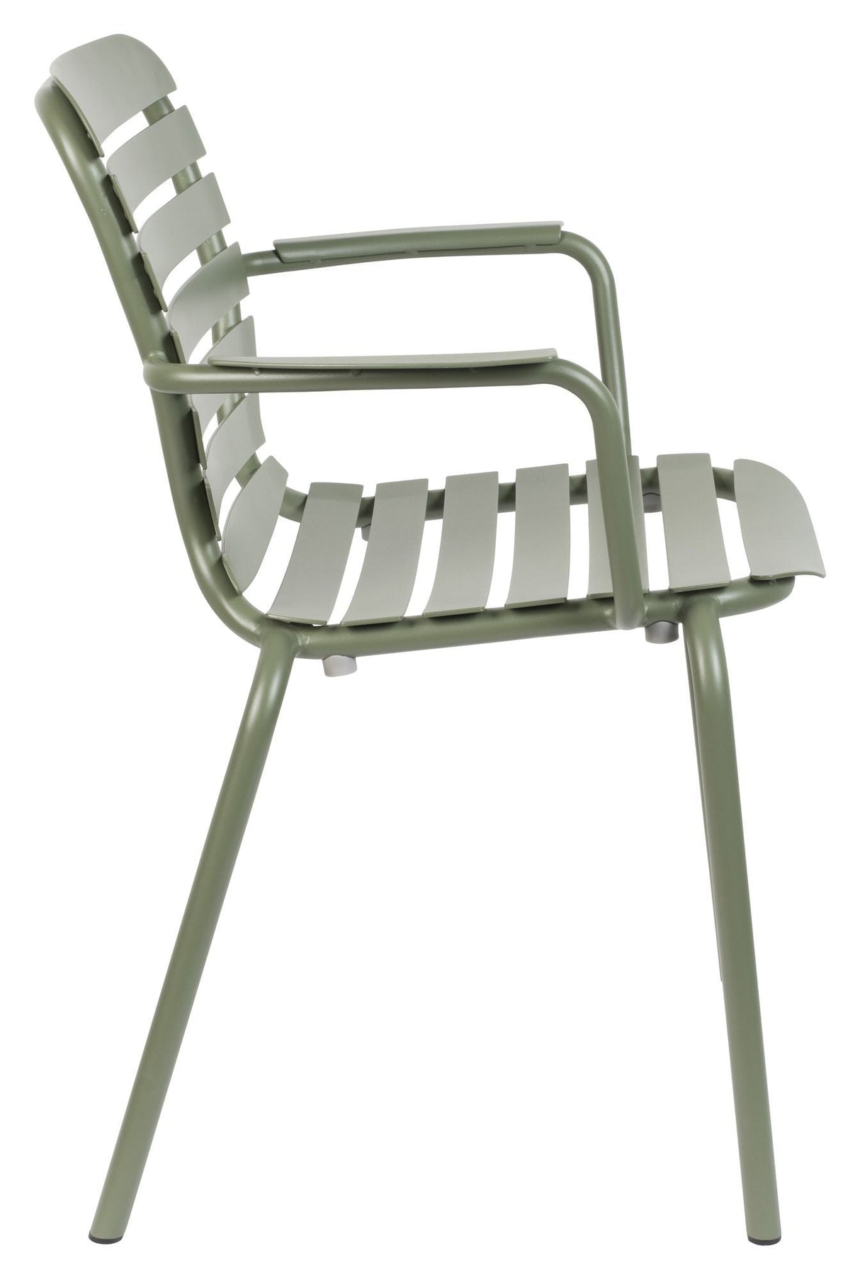 Zuiver Vondel Garden Chair with armrests - Green