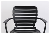 Zuiver Vondel Garden Chair with armrests - Black