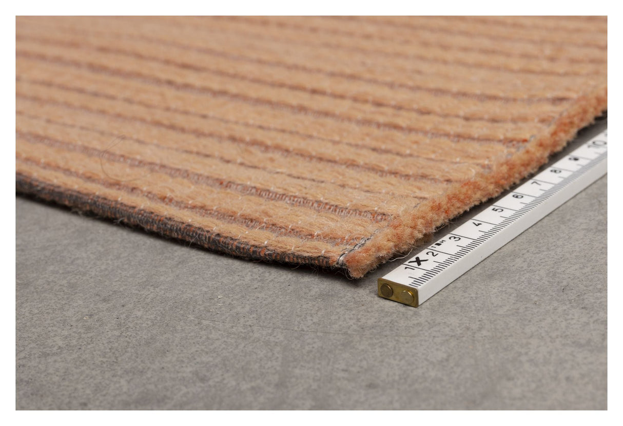 Waves Carpet 200x300 - Salmon Orange