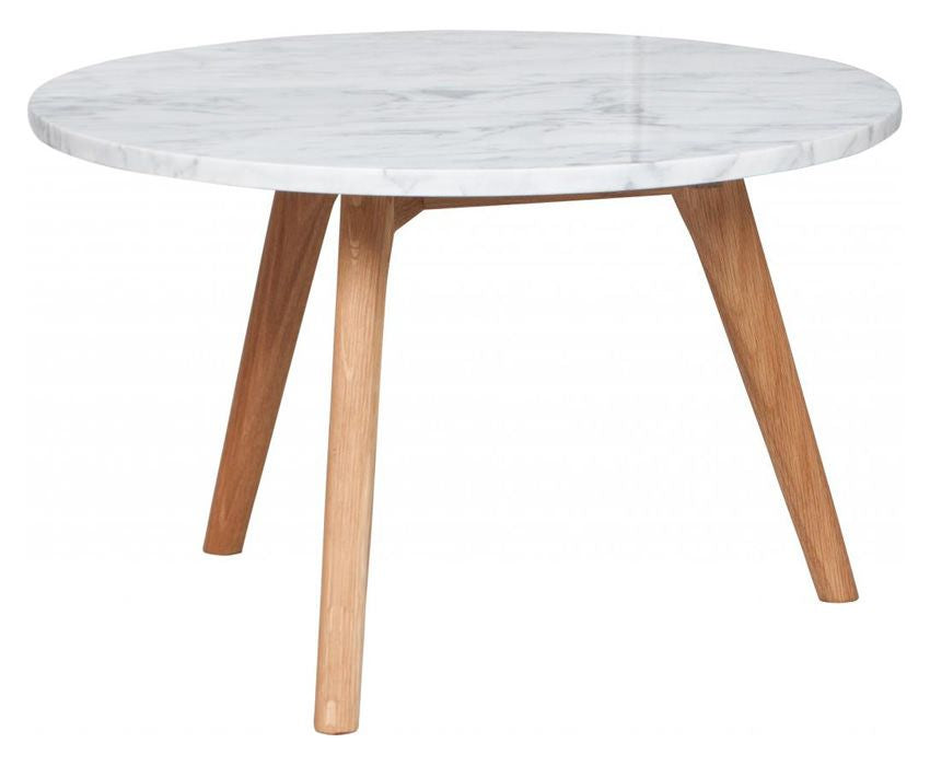 Zuiver White Stone Coffee Table - White - Ø50